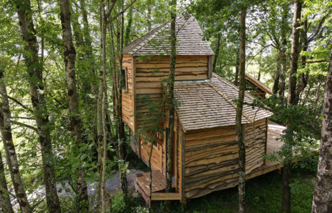 cabane merisa dans les arbres